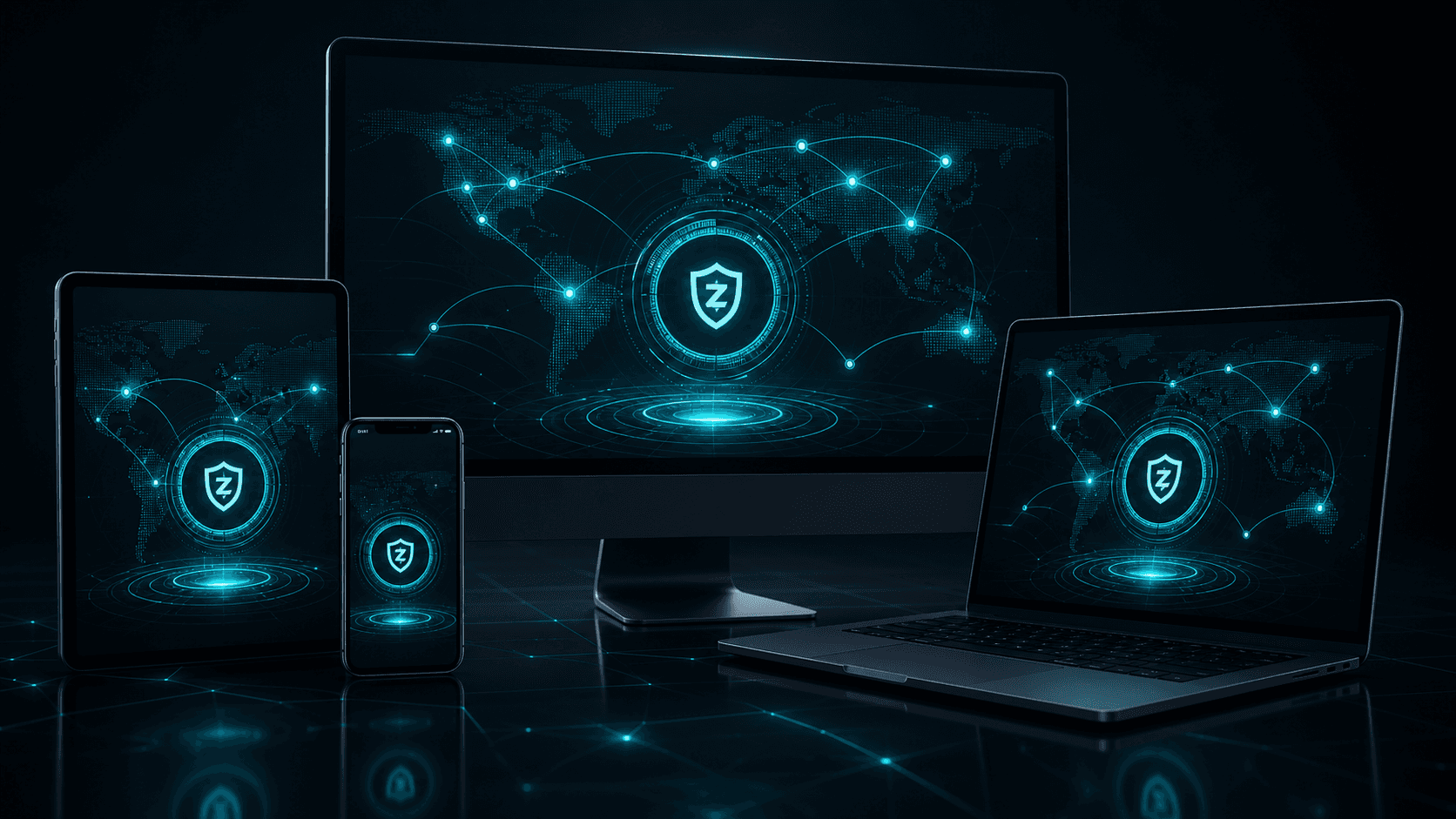 Рабочие устройства с защищенным подключением VEX VPN